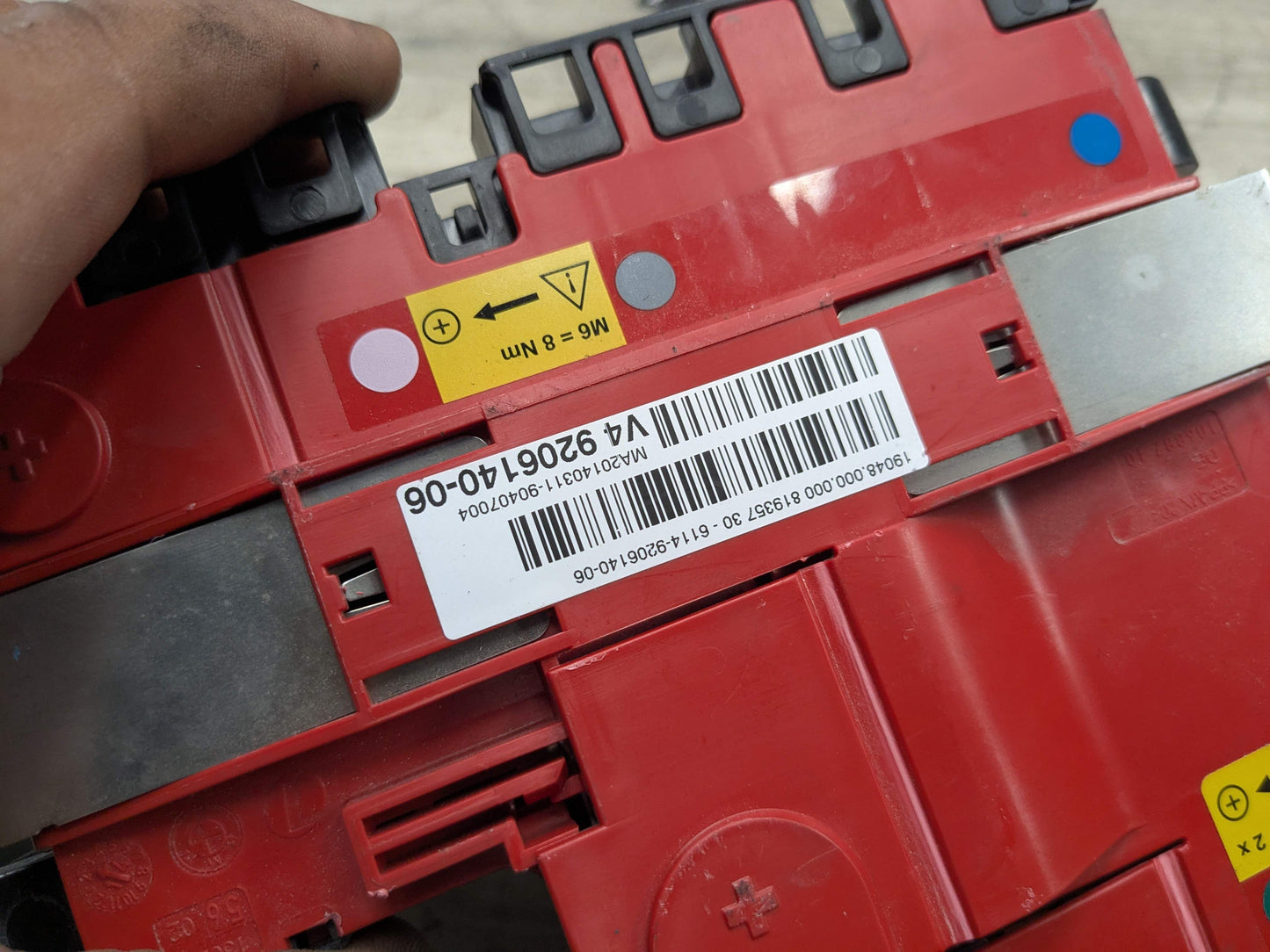 OEM BMW F25 F26 X3 X4 Battery Power Lead Junction Distribution Fuse Box