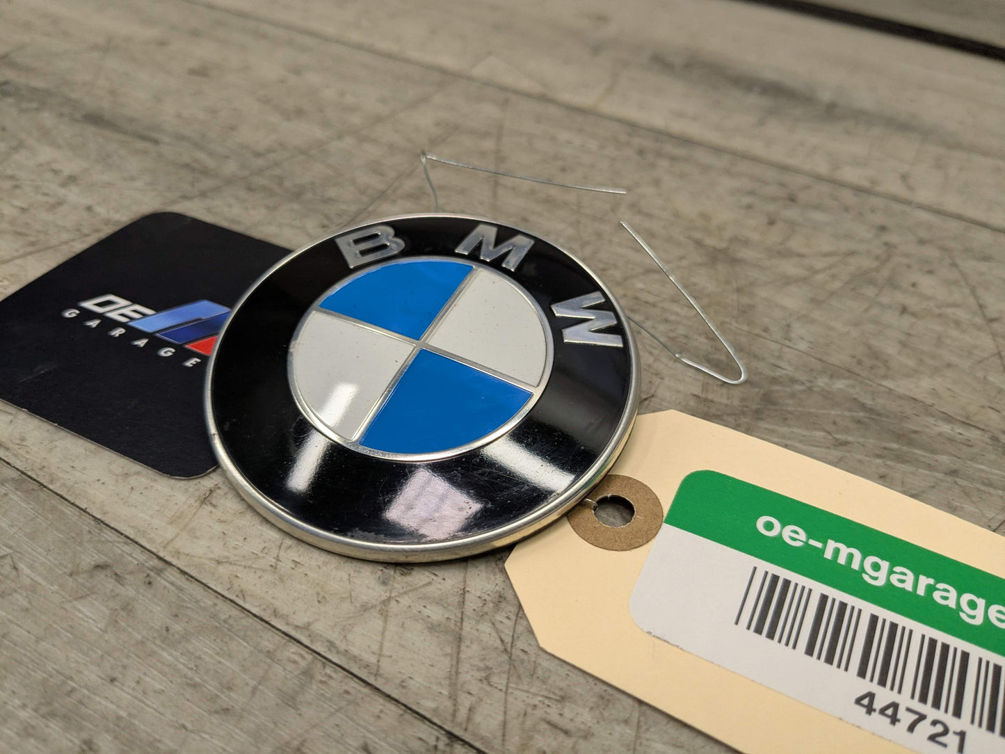 OEM BMW E90 F02 F22 F30 F32 F36 F80 F87 M3 M4 Rear Trunk Lid Round Emblem 74mm