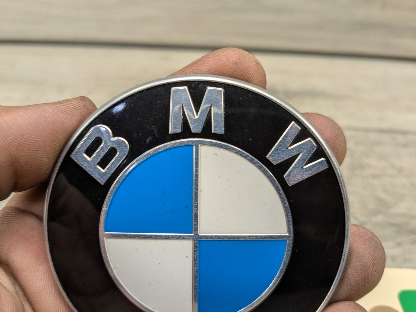 OEM BMW E90 F02 F22 F30 F32 F36 F80 F87 M3 M4 Rear Trunk Lid Round Emblem 74mm