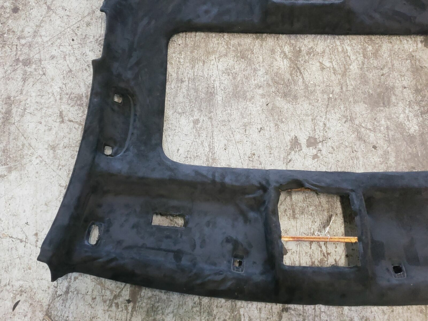 2005 BMW 545i Headliner 7074931 E60 Series Suede Material