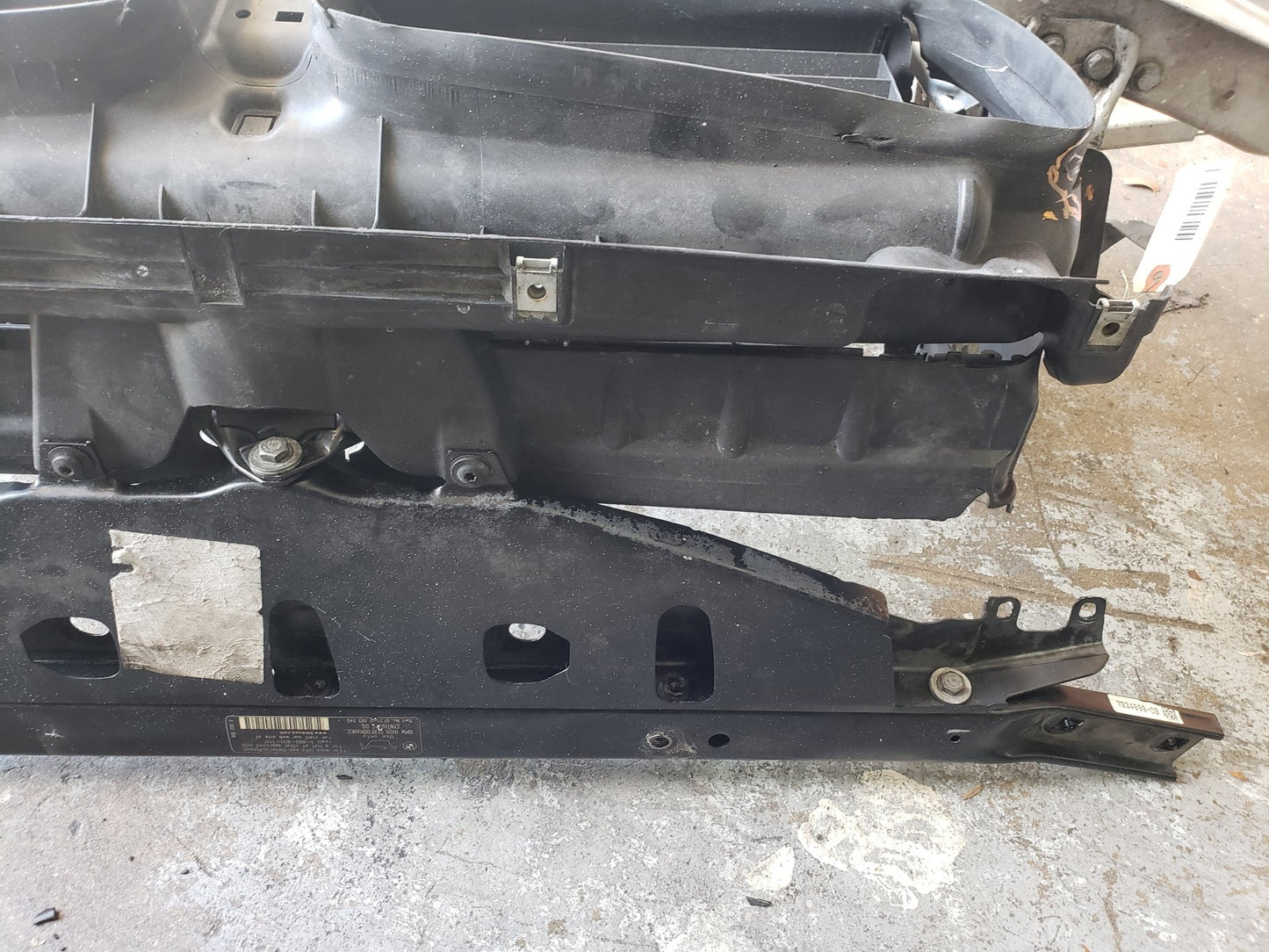 Bumper Reinforcement Radiator Support Frame