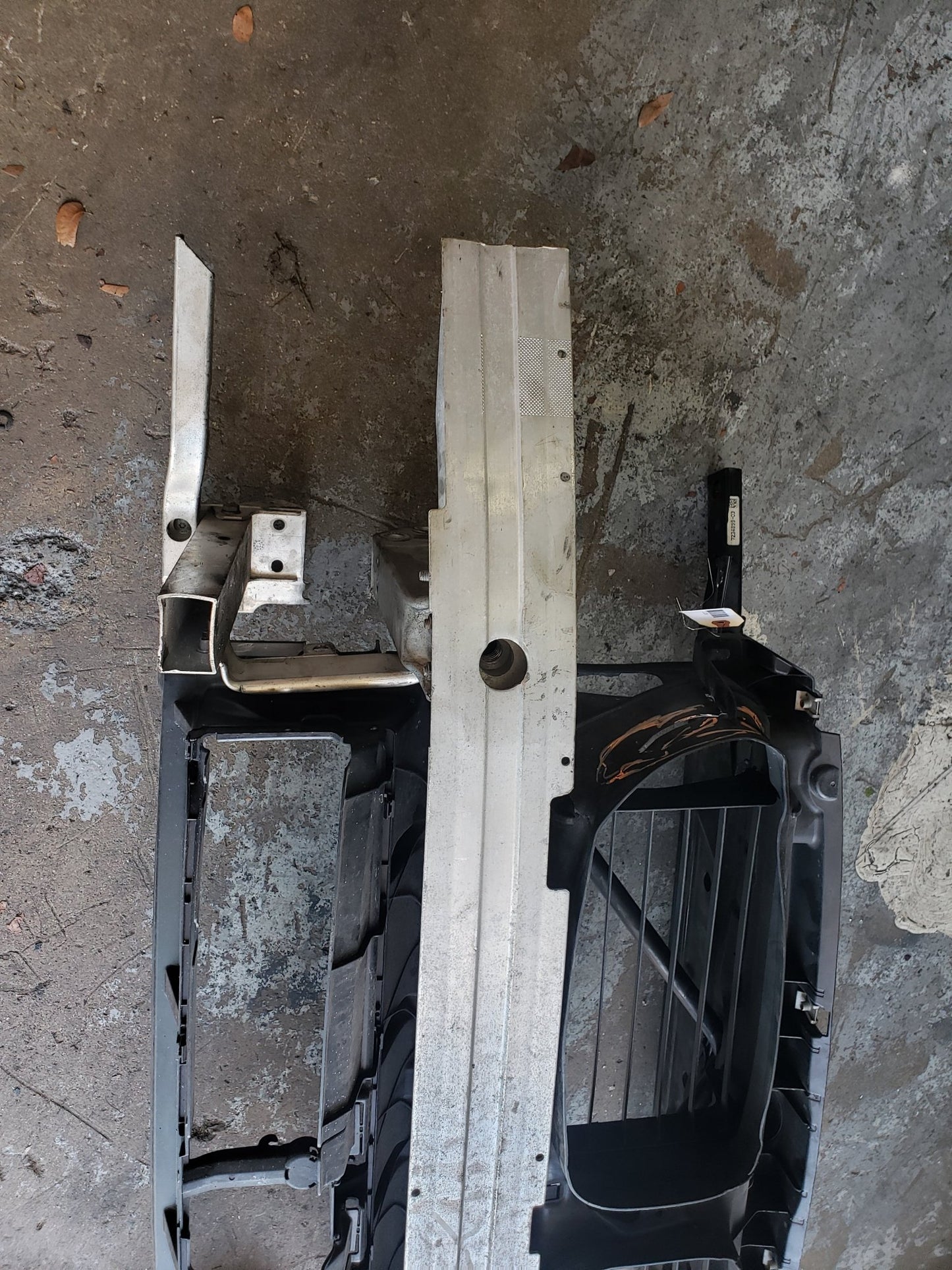 Bumper Reinforcement Radiator Support Frame