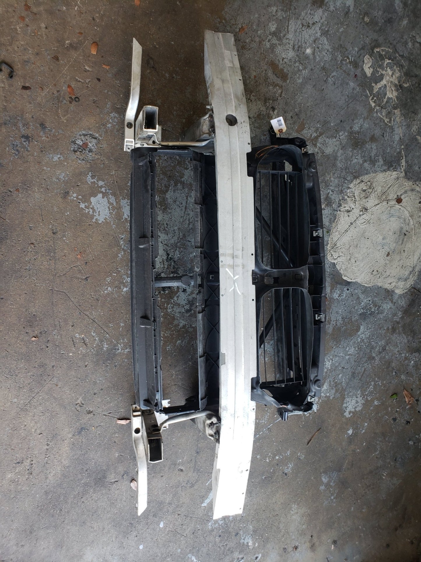 Bumper Reinforcement Radiator Support Frame