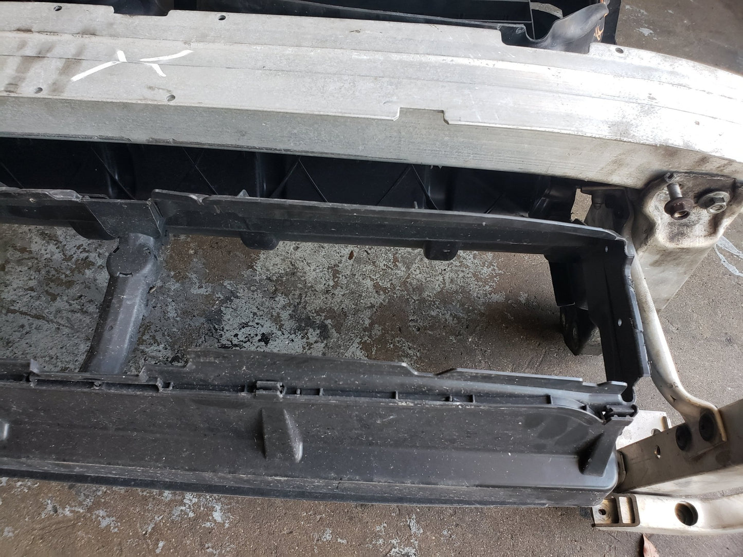 Bumper Reinforcement Radiator Support Frame