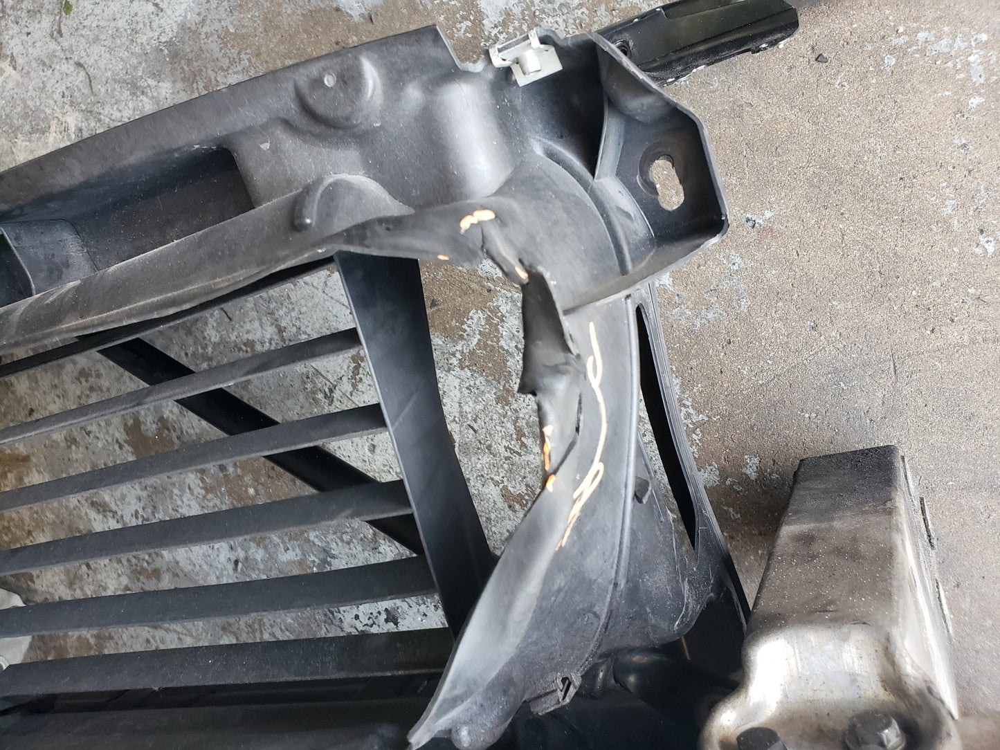 Bumper Reinforcement Radiator Support Frame