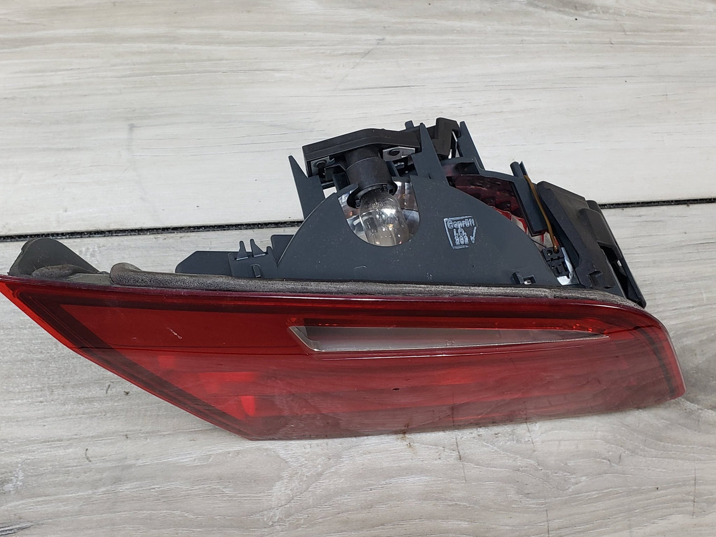 11-13 OEM BMW F10 528 535 550 M5 Rear Driver Left Side Inner Trunk Tail Light
