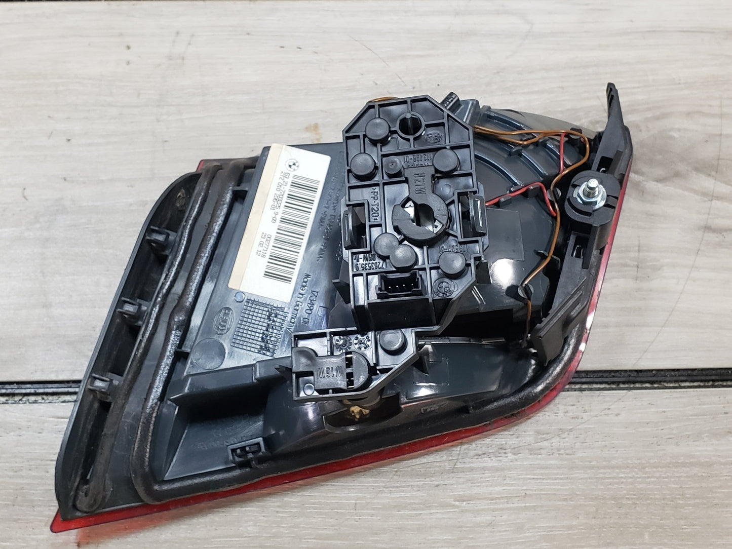 11-13 OEM BMW F10 528 535 550 M5 Rear Driver Left Side Inner Trunk Tail Light