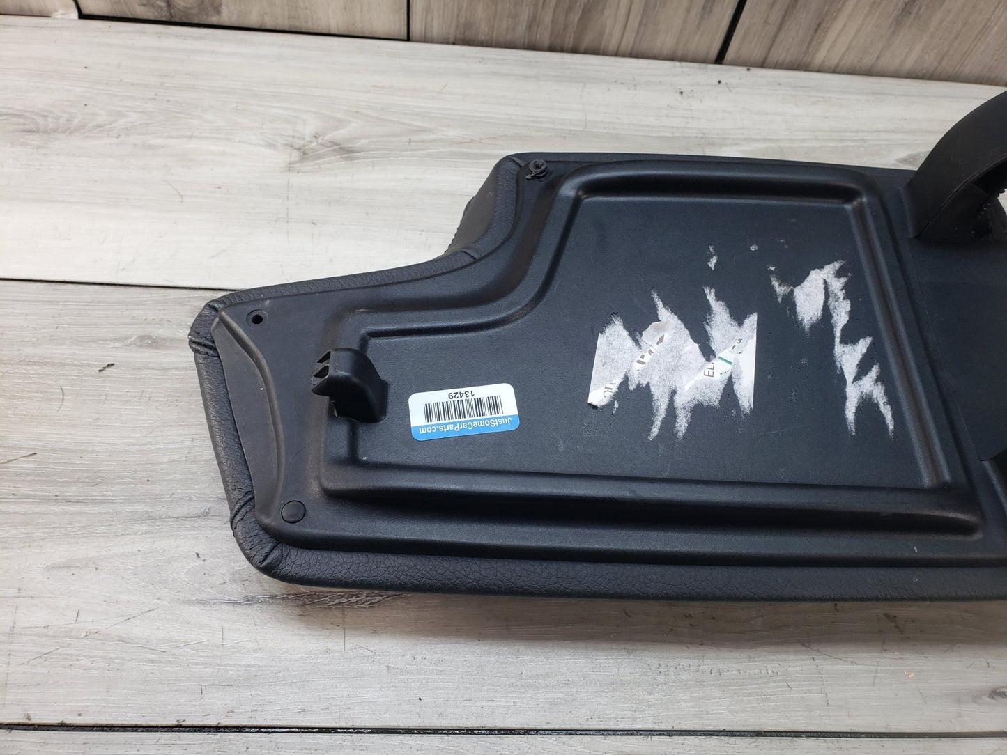 BMW 12-15 F30 335i Center Armrest Tray Console Leather Black Pre LCI