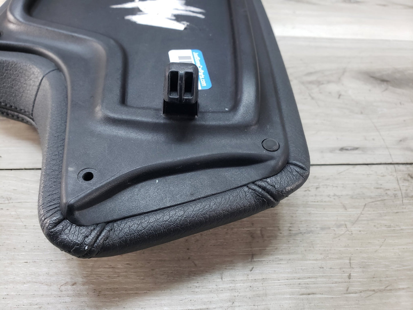BMW 12-15 F30 335i Center Armrest Tray Console Leather Black Pre LCI