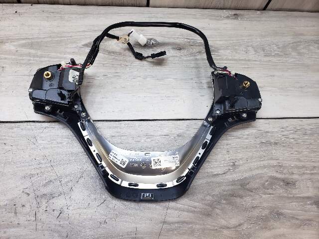 BMW 12-15 F30 335i Cover Trim Multifunction Switch Sport Steering Wheel Pre LCI