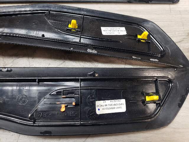 BMW 12-15 F80 M3 Front Rear Door Sill Cover Trims Entrance SET Pre LCI