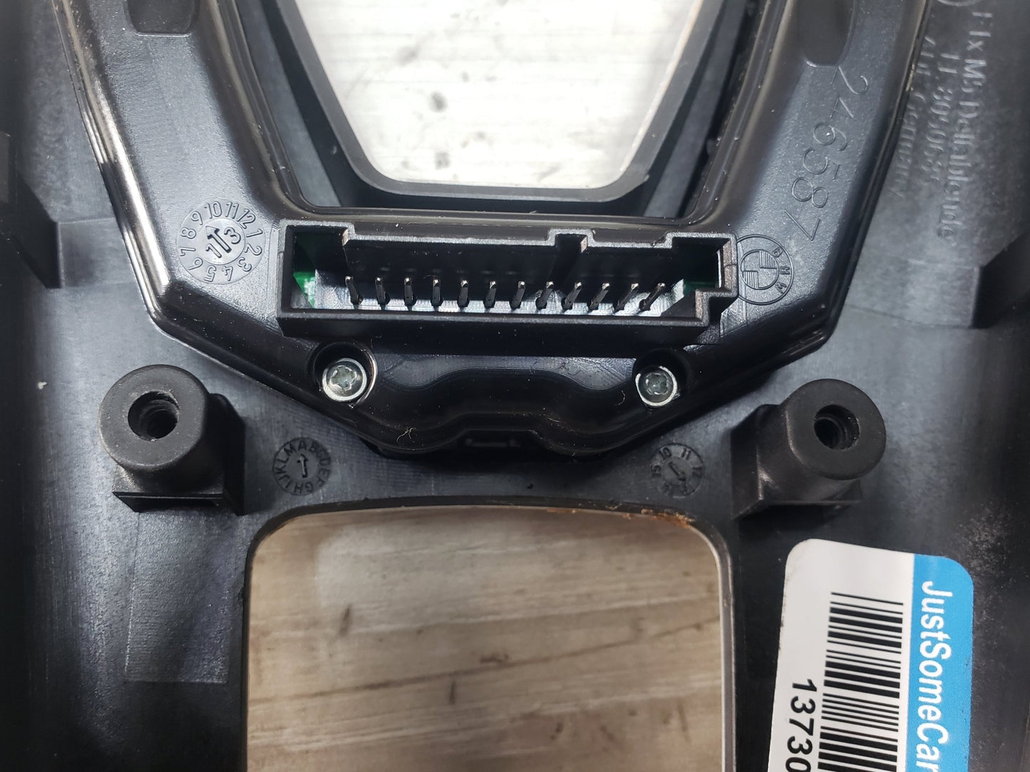 BMW 14-16 F10 M5 Center Console Operating Unit Park Camera PDC Switch LCI