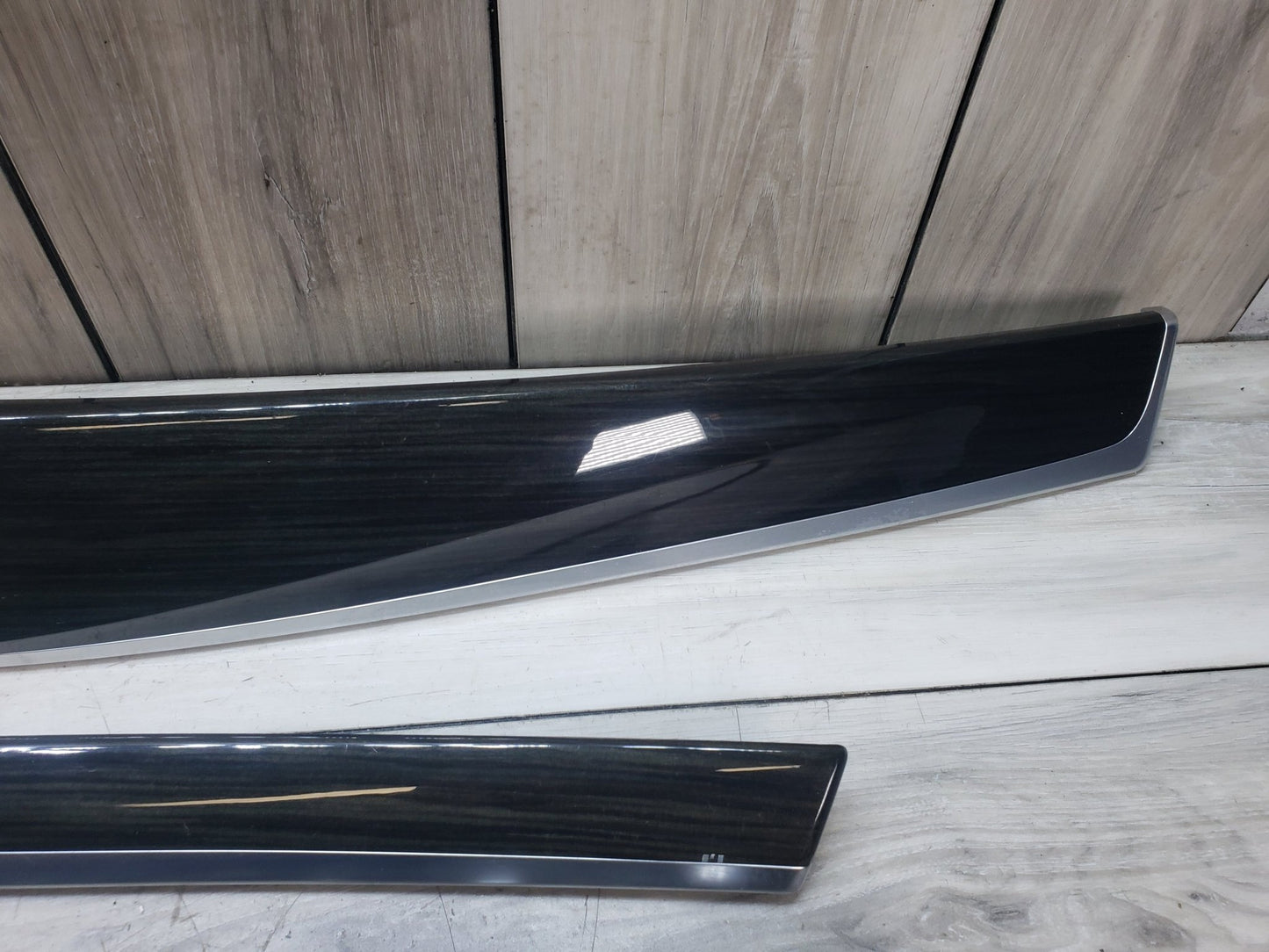 BMW 14-16 F10 M5 Dash Door Panel Wood Trim Set Of 6 LCI