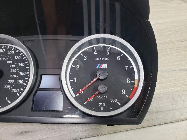 BMW 07-10 E93 M3 Gauge Cluster Instrument Panel Speedometer MANUAL OEM Pre LCI