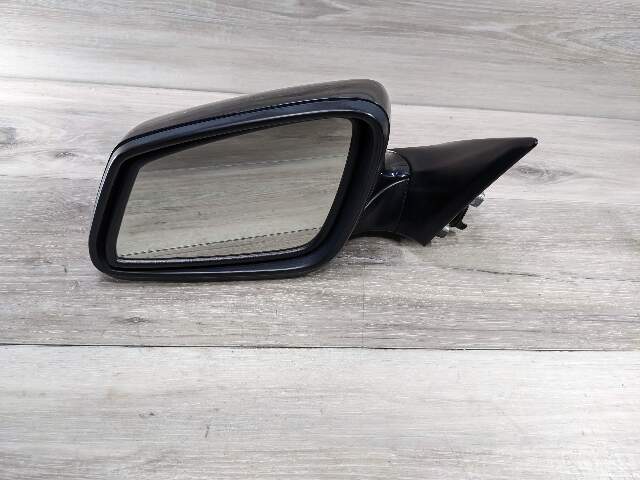 BMW 12-14 F13 650i Left Driver Side Mirror Assembly Blue W/ Camera Pre LCI
