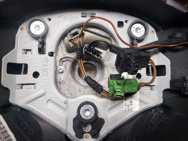 BMW 11-13 E93 335i Sport Leather Steering Wheel Black MT LCI