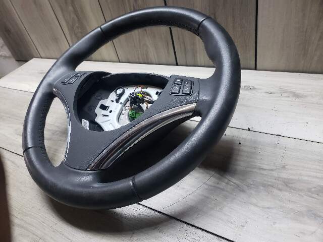 BMW 11-13 E93 335i Sport Leather Steering Wheel Black MT LCI