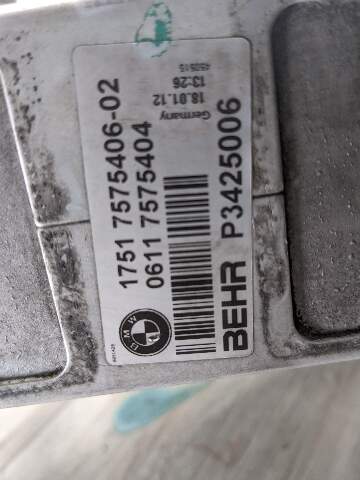 OEM BMW F13 F06 F10 F01 550 650 N63 4.4L Engine Turbocharger Intercooler 1-4