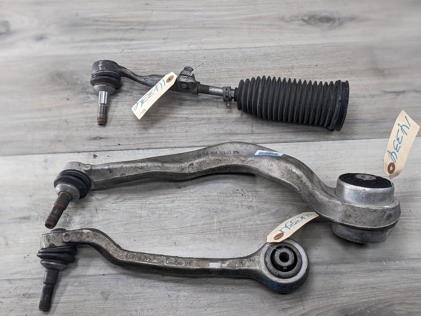 BMW 18-20 F22 M240xi AWD Front Left Control Arm Wishbone Tie Rod SET LCI