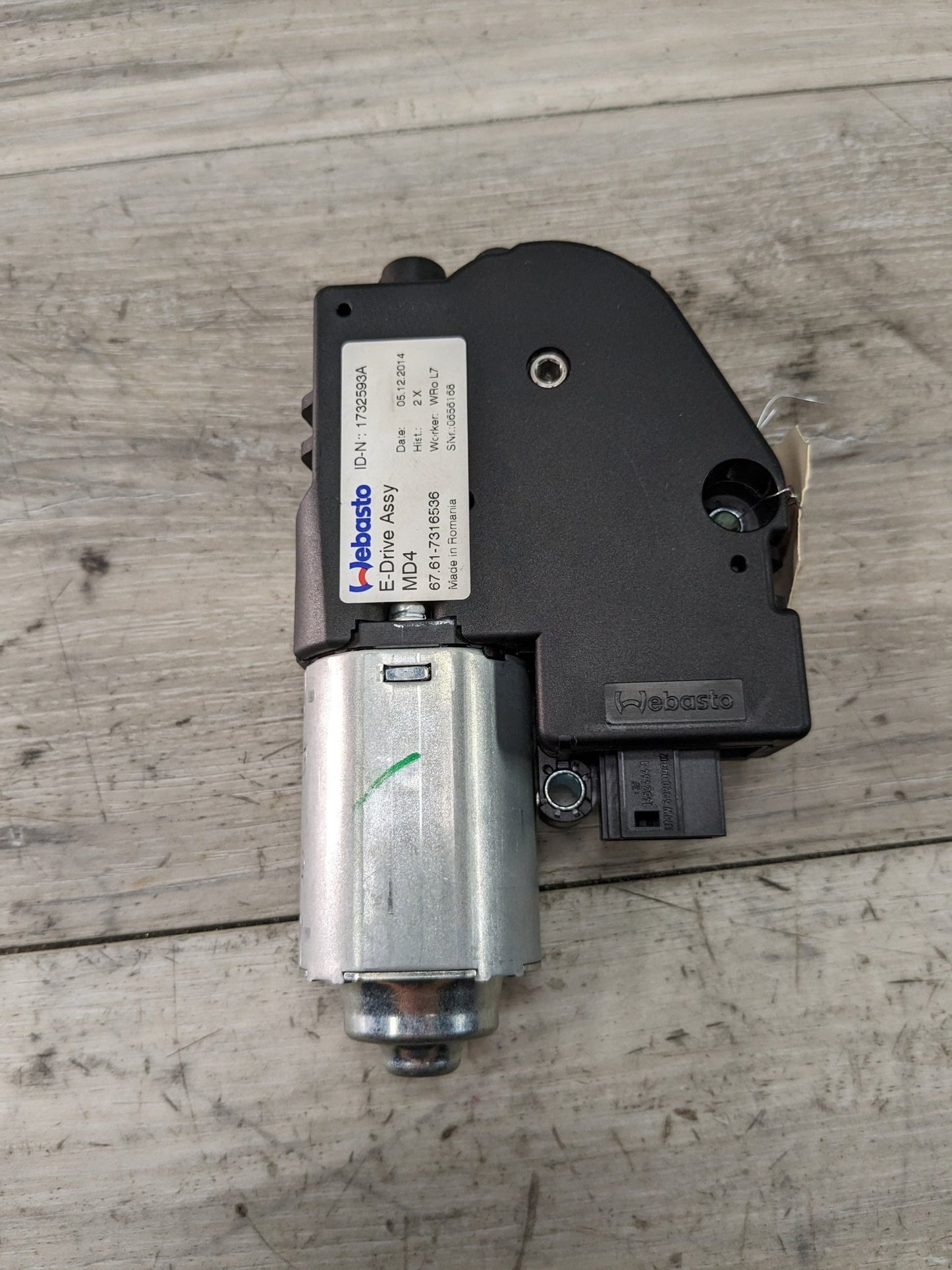 12-18 OEM BMW F30 F32 F36 F90 G11 G12 G30 Upper Sunroof Power Motor Drive Unit