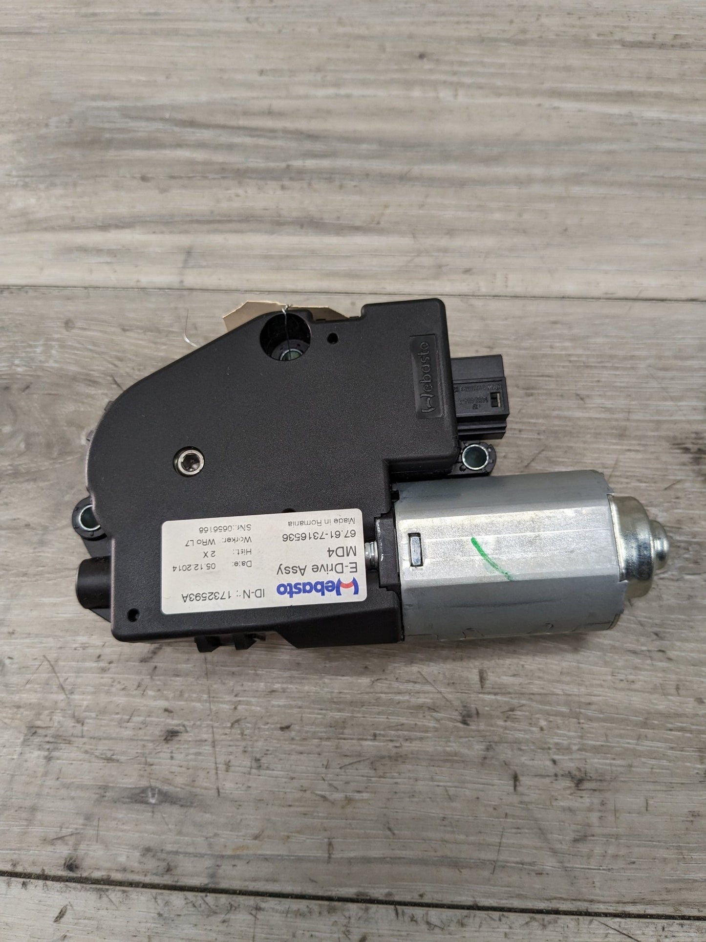 12-18 OEM BMW F30 F32 F36 F90 G11 G12 G30 Upper Sunroof Power Motor Drive Unit