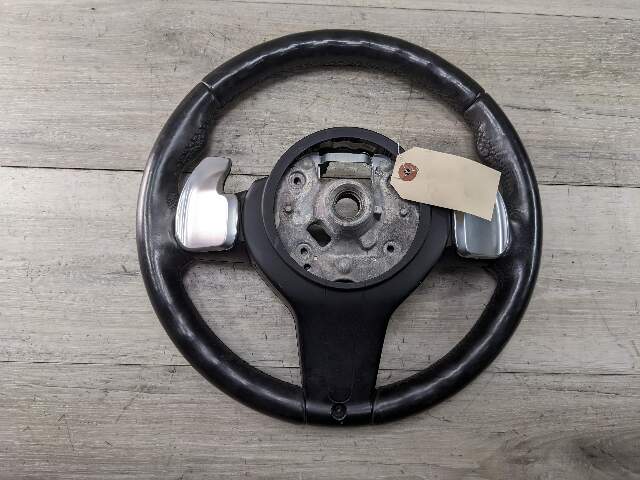 OEM BMW F32 F30 F22 F36 F33 Steering Wheel M Sport Black Leather w/ Shifters