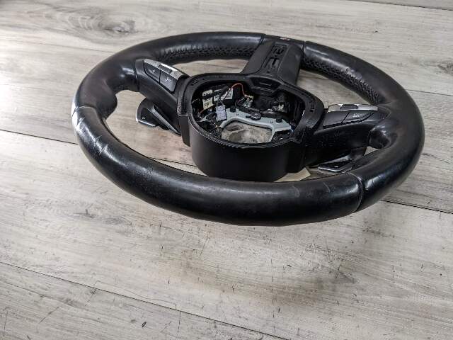 OEM BMW F32 F30 F22 F36 F33 Steering Wheel M Sport Black Leather w/ Shifters