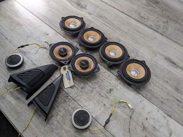 08-13 OEM BMW E90 E92 E93 M3 INDIVIDUAL Audio Sound Speakers Tweeters SET