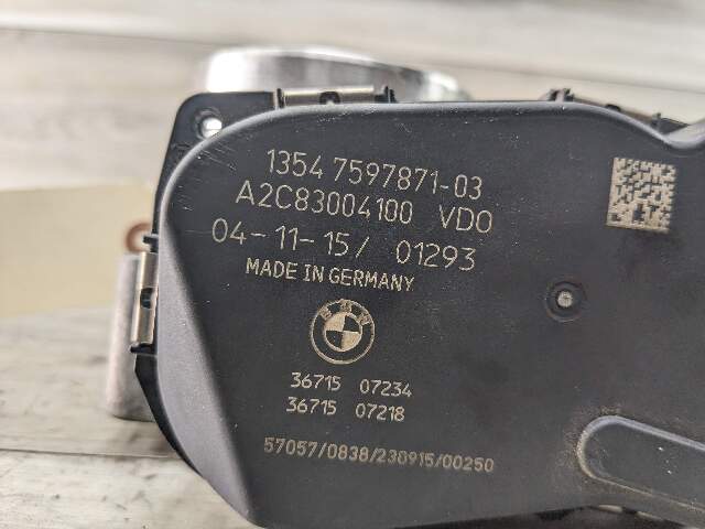 OEM BMW E90 E92 F12 F30 F80 M Engine N55 S55 Throttle Body Valve Module Actuator