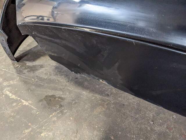 09-16 OEM BMW E89 Z4 Rear Bumper Cover Assembly Black-sapphire metallic