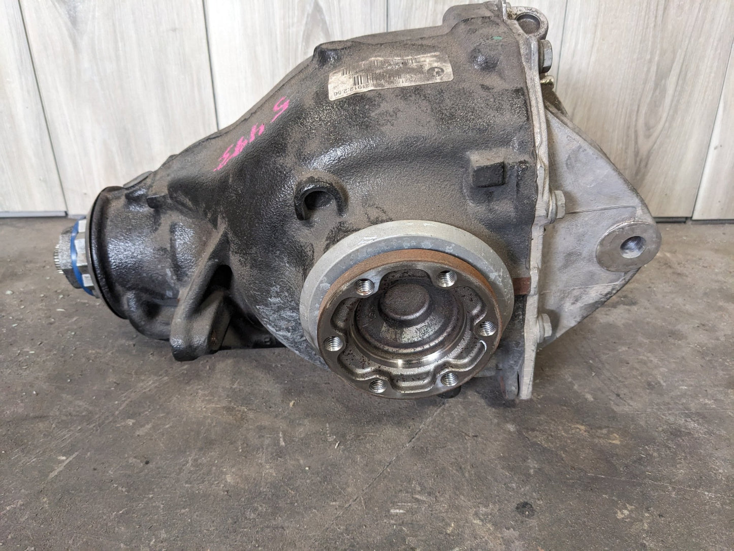 09-16 OEM BMW E89 Z4 35is N54 DCT REAR Differential Axle Carrier Ratio 2.56
