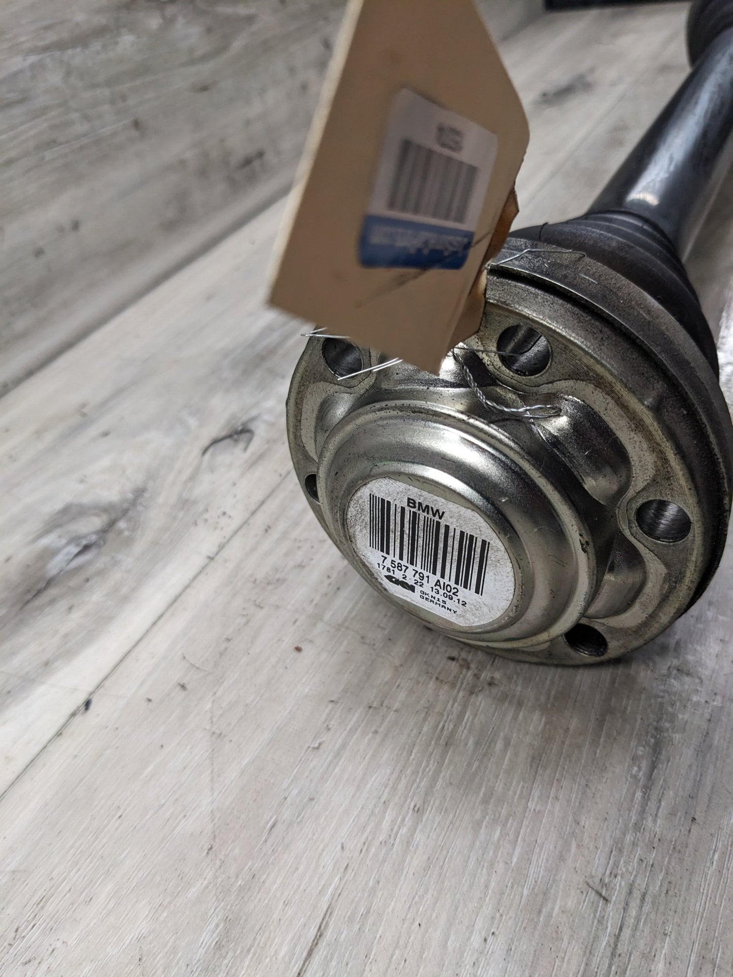 09-16 OEM BMW E89 Z4 35i 35is N54 Rear Left Driver Side Output Half Shaft Axle