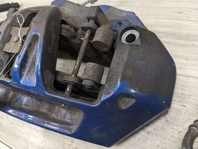 OEM BMW M6 F12 F13 F06 M5 F10 BREMBO Front Rear Brake Calipers Blue SET