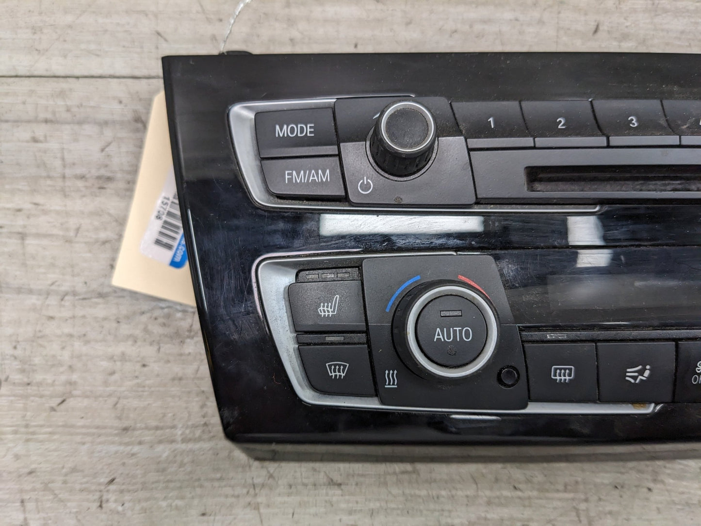 12-16 OEM BMW F22 F32 F30 F36 M4 M3 AC Heater Control Panel Radio Media Buttons