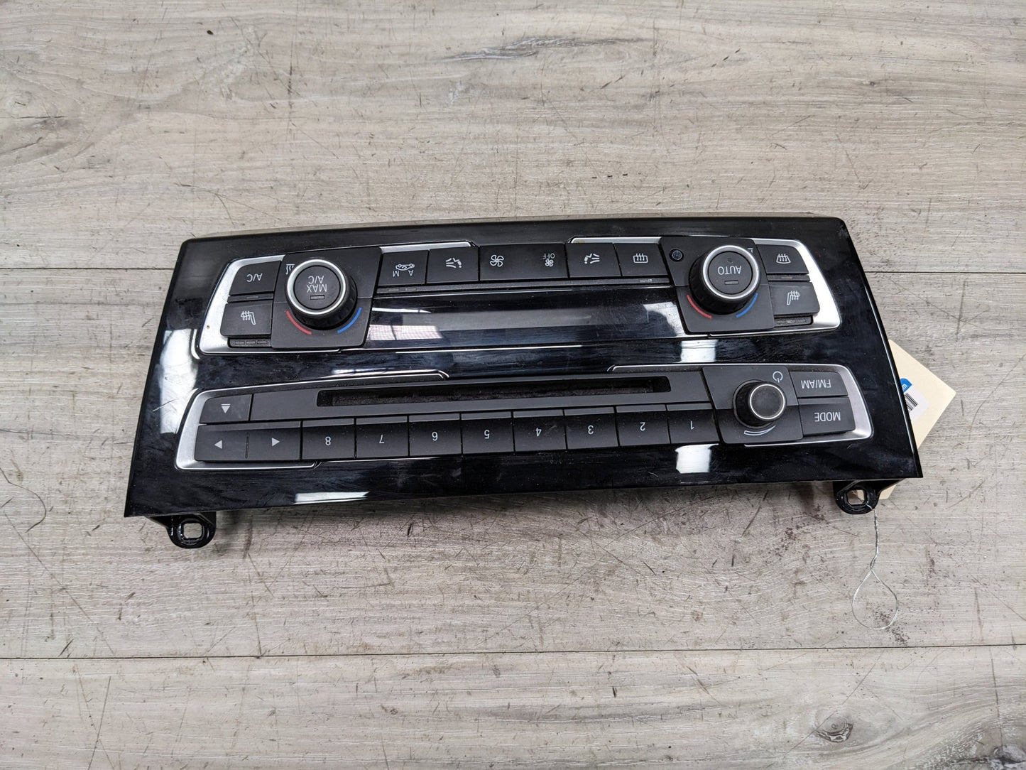 12-16 OEM BMW F22 F32 F30 F36 M4 M3 AC Heater Control Panel Radio Media Buttons