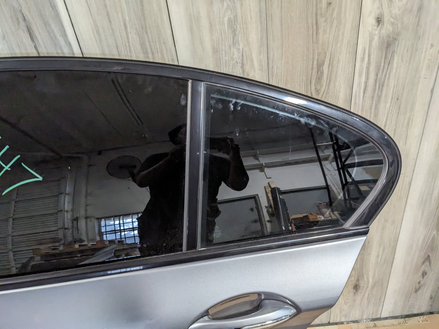11-16 OEM BMW F10 535 M5 Sedan Rear Driver Side Door Shell Panel Gray