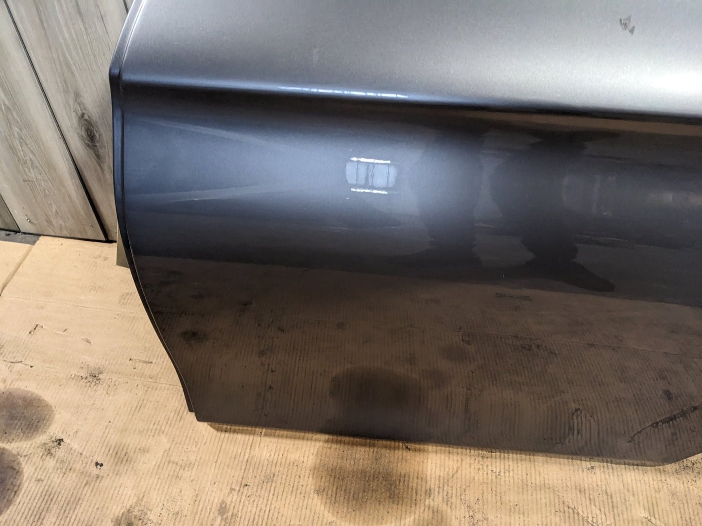 11-16 OEM BMW F10 535 M5 Sedan Rear Driver Side Door Shell Panel Gray