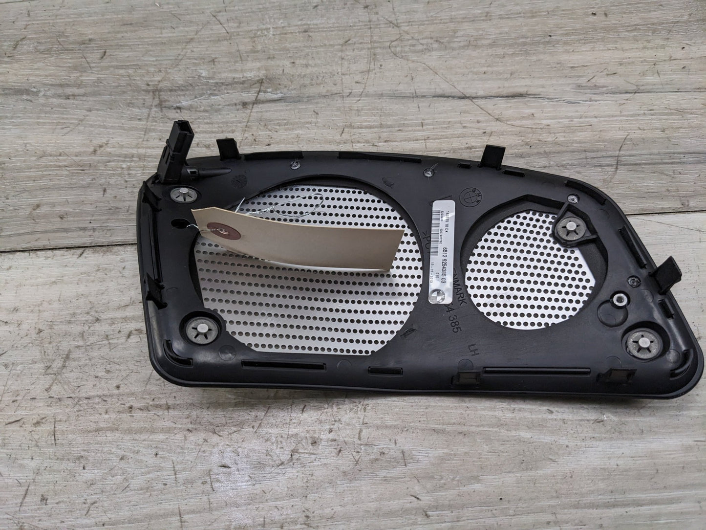 14-19 OEM BMW F06 640 650 M6 Rear Left Shelf Cover Speaker Bang&Olufsen