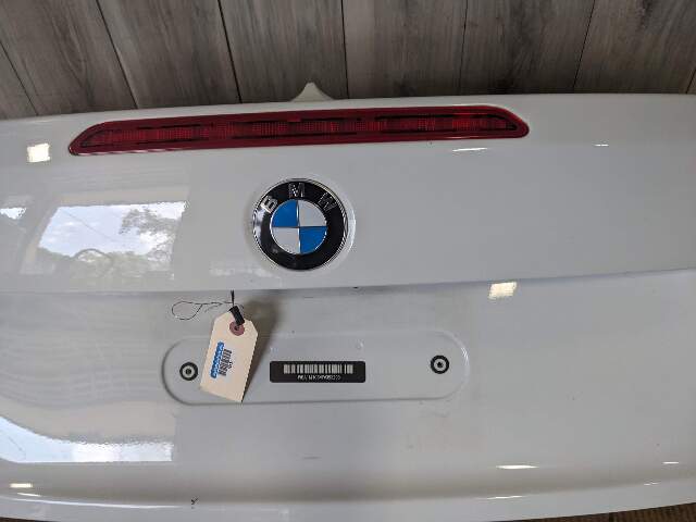 14-20 OEM BMW F23 Rear Trunk Lid Panel Assembly White
