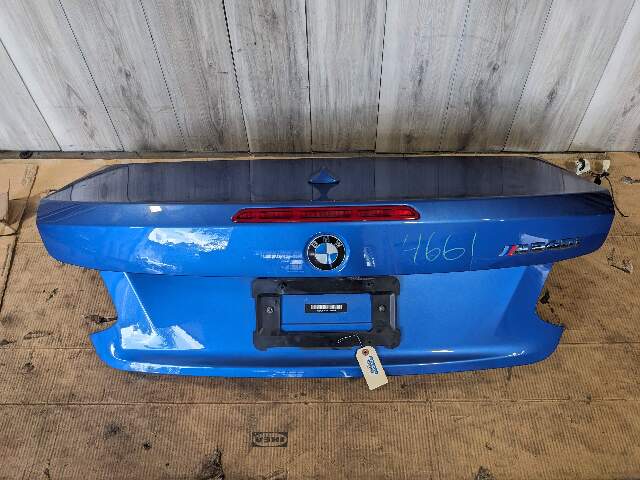 14-19 OEM BMW F23 LCI Rear Trunk Lid Panel Assembly Blue