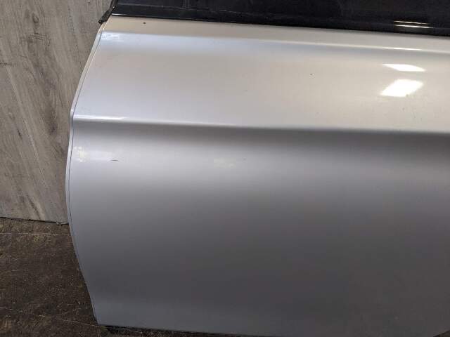 12-18 OEM BMW F30 335 F80 M3 Sedan Rear Left Door Shell Panel Alpine Silver