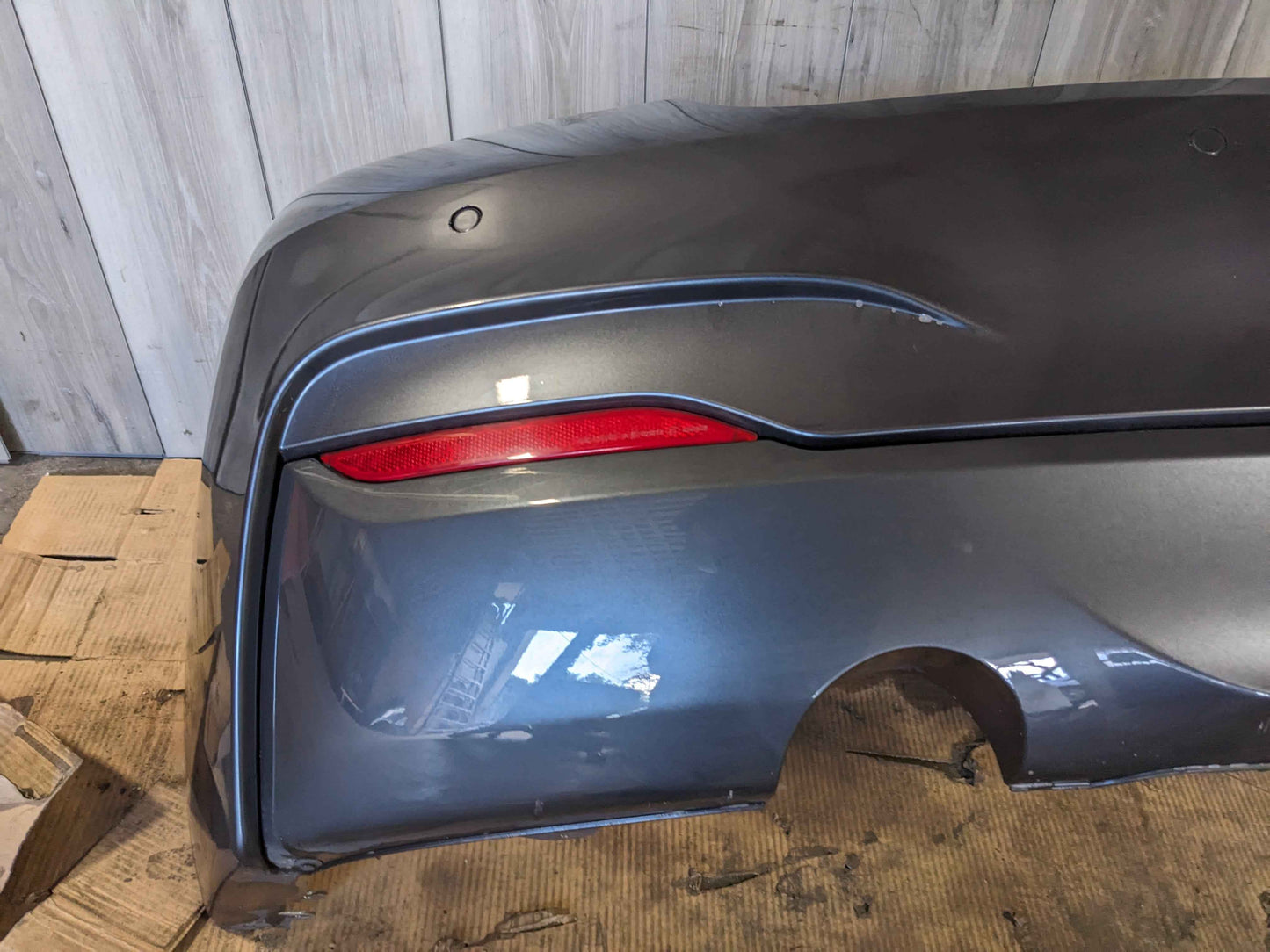 OEM BMW F23 M240i M SPORT Rear Bumper Cover Dual Exhaust Trim