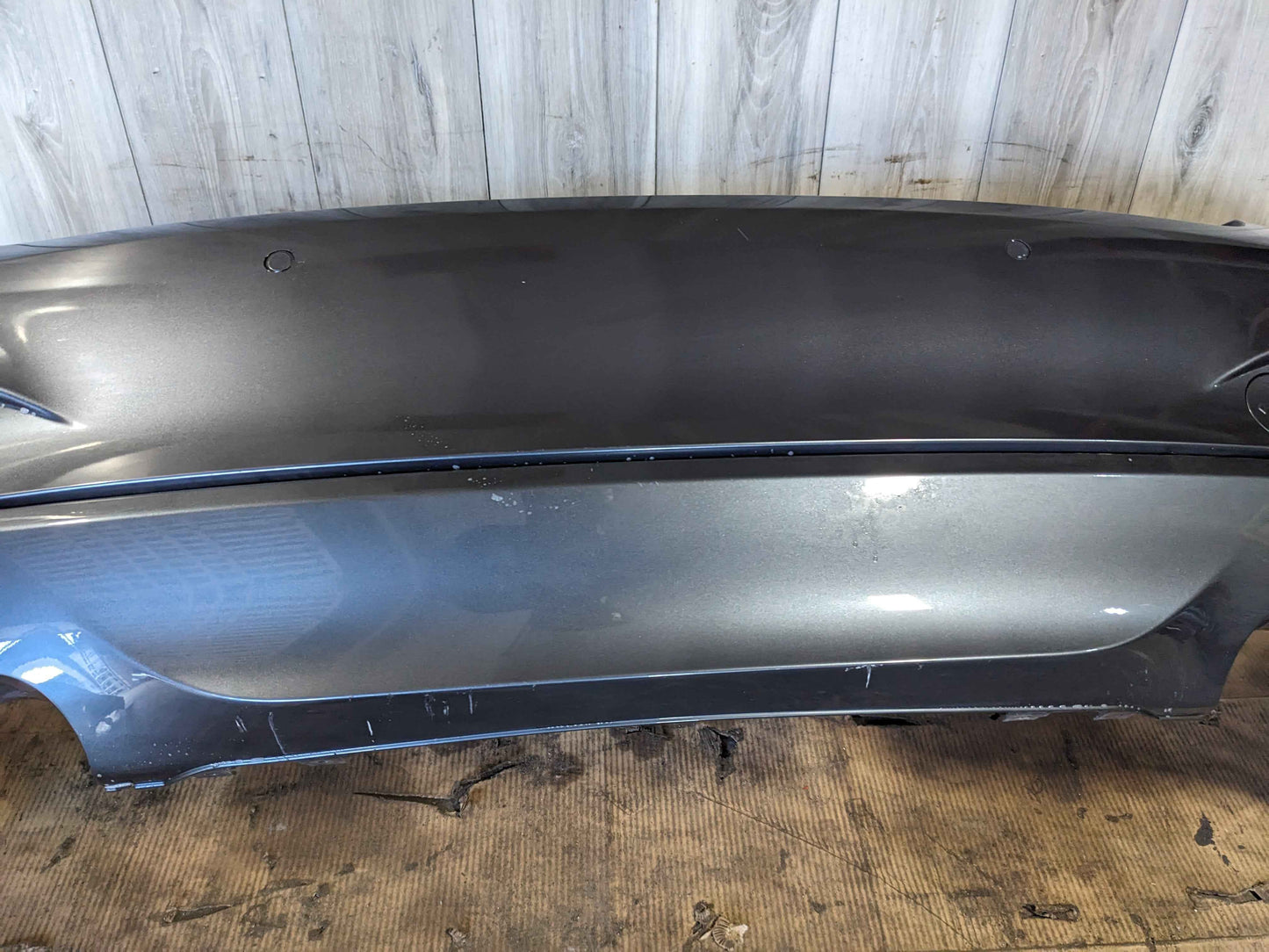 OEM BMW F23 M240i M SPORT Rear Bumper Cover Dual Exhaust Trim