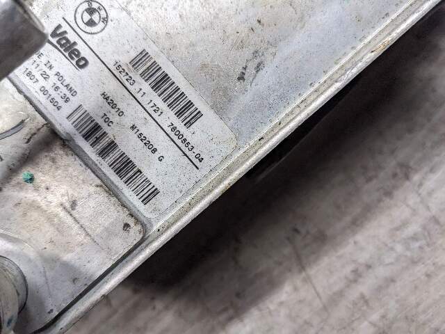 OEM BMW F22 F30 F32 F36 Transmission Oil Cooler Heat Exchanger VALEO N20 N26 N55