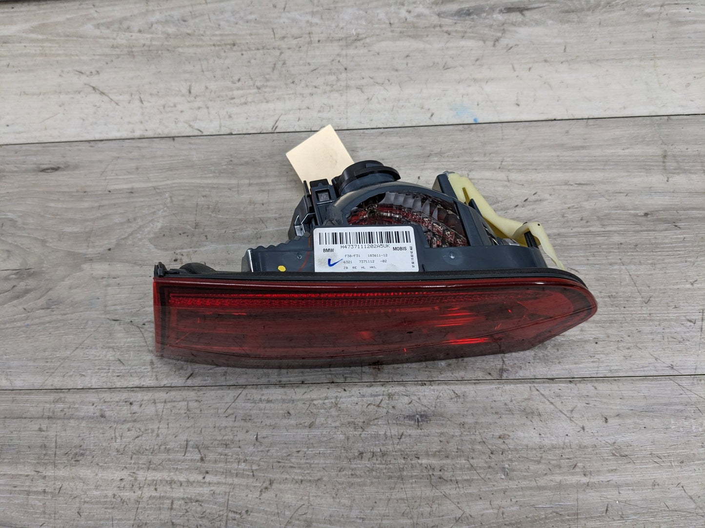 12-15 OEM BMW F30 F80 M3 Sedan Rear Right Passenger Side Inner Trunk Tail Light