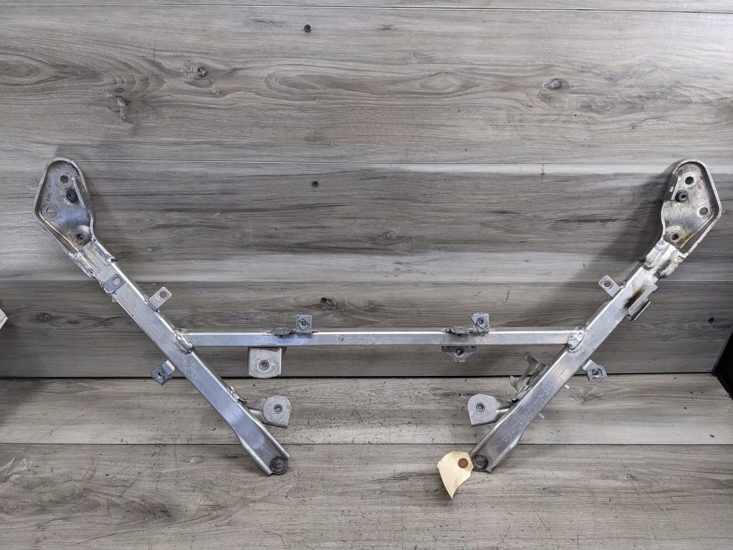 10-16 OEM Porsche Panamera Front Suspension Tower Support Strut Bar Brace