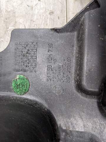 15-20 OEM BMW F80 F82 F83 F87 Rear Left Steering Rack Gear Top Cover Trim Panel