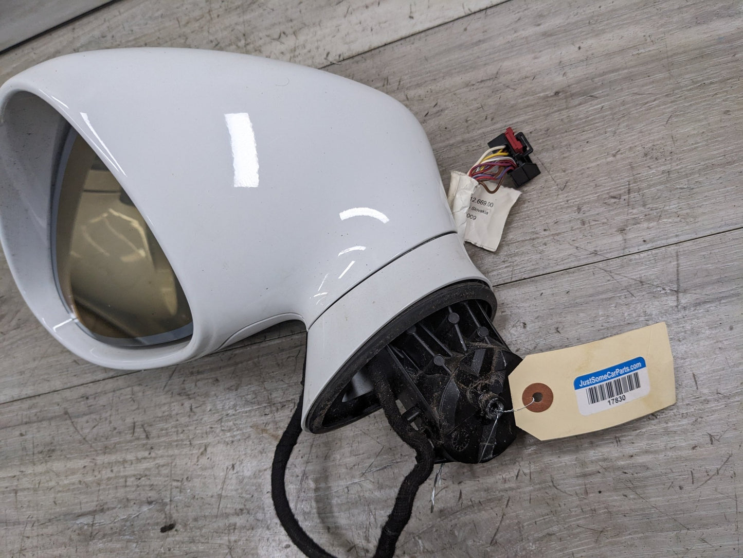 10-13 OEM Porsche Panamera Front Left Driver Side Memory Heated Mirror Assembly