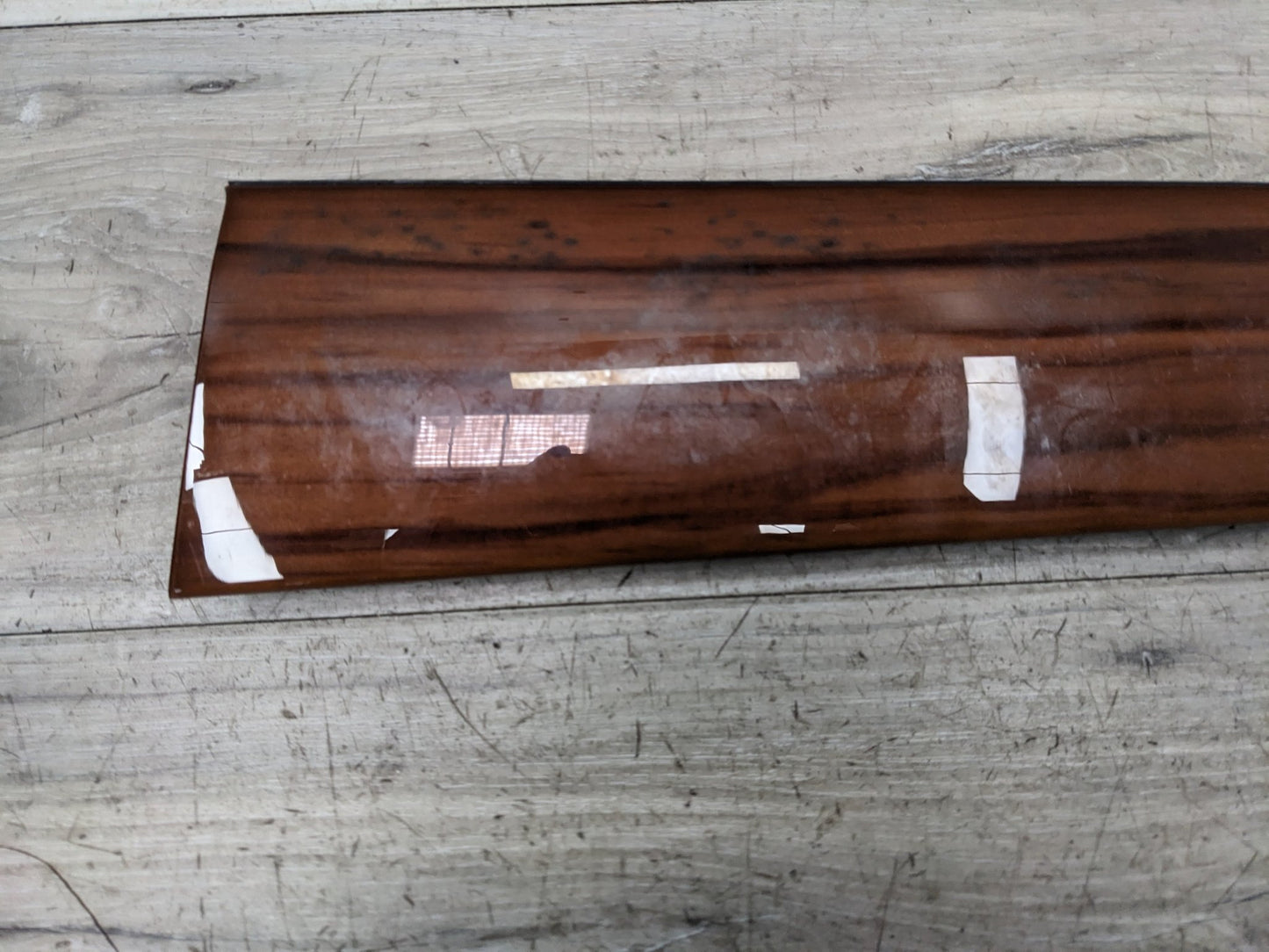 10-16 OEM Porsche Panamera Front Right Dash Board Panel Trim Wood Trim