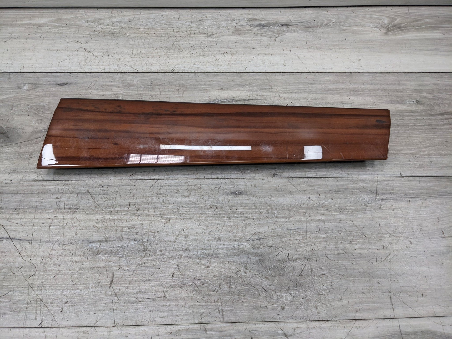 10-16 OEM Porsche Panamera Front Right Dash Board Panel Trim Wood Trim